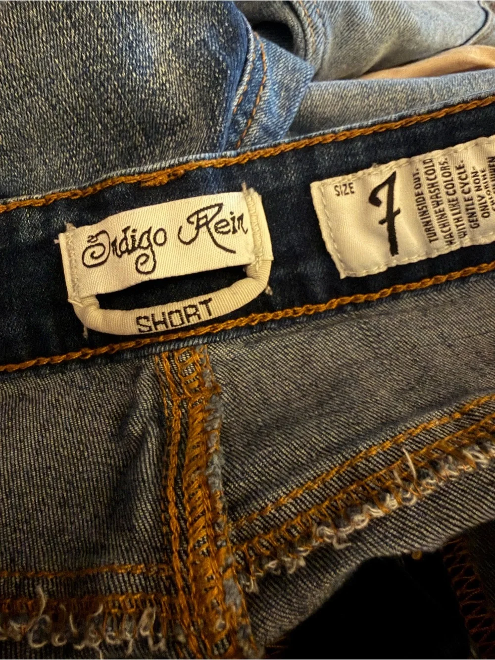 Indigo Rein Denim Shorts